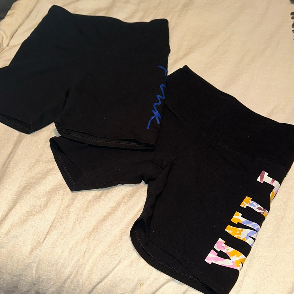 PINK shorts - both are a size Large